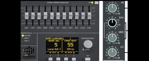 اکولایزر میکسر صدا